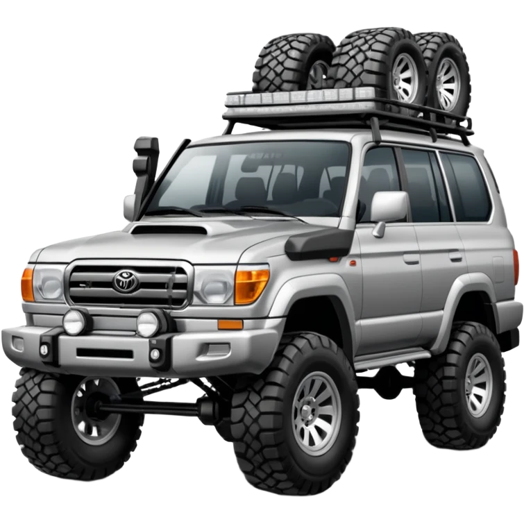 Modified Toyota landcruiser emoji