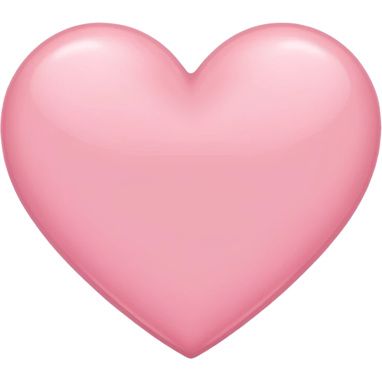 Baby pink heart  emoji