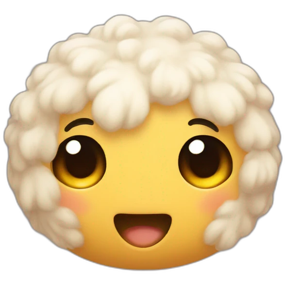 cute embarrassed cuddly toy emoji