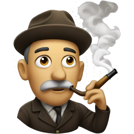 Smoking a pipe  emoji