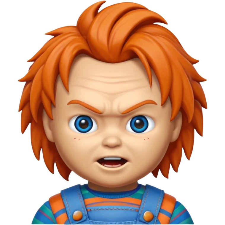 Un emojin de chuky emoji