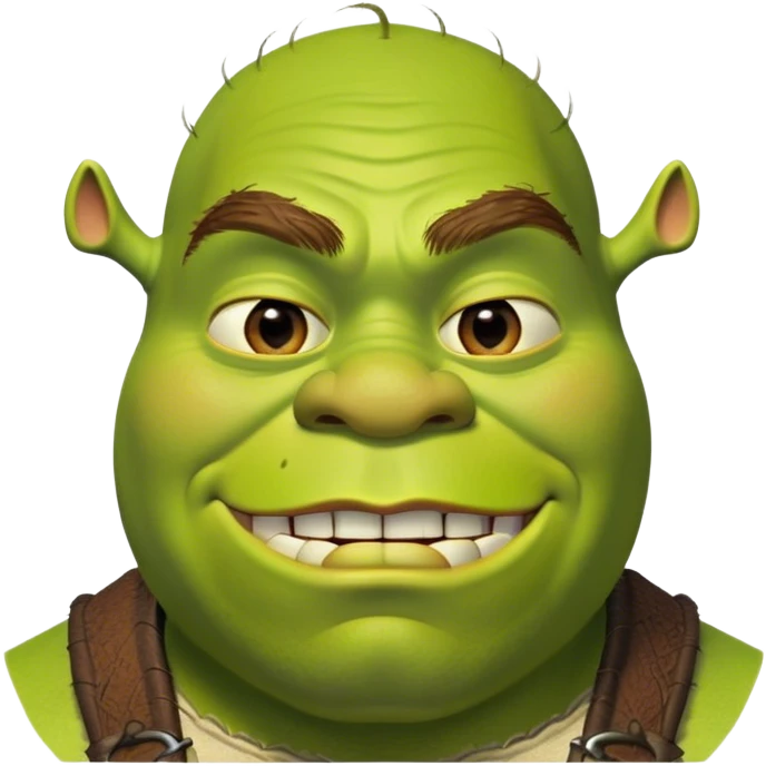 Shrek  face emoji