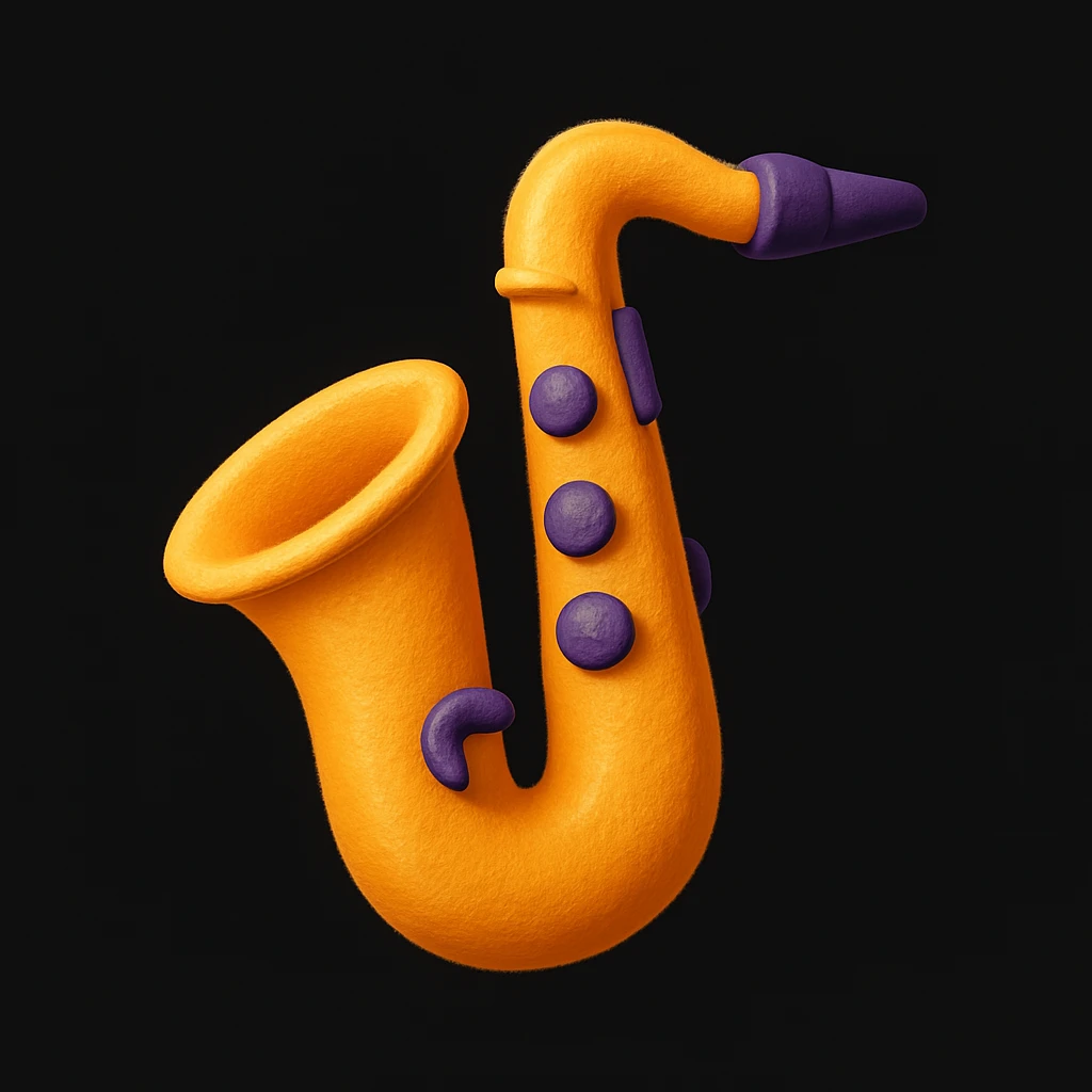saxophone emoji