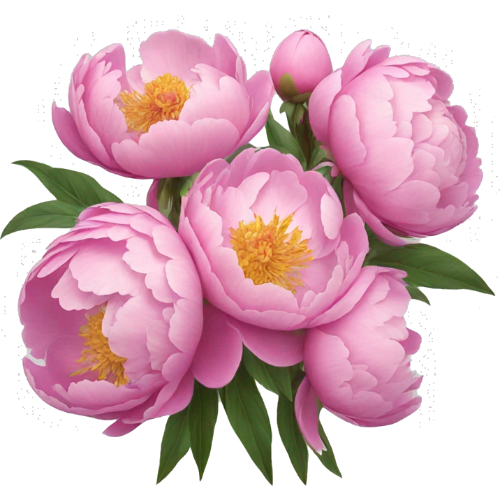 Peonies  emoji