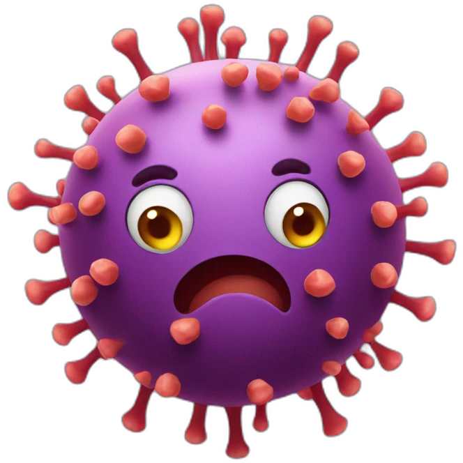 Covid virus emoji