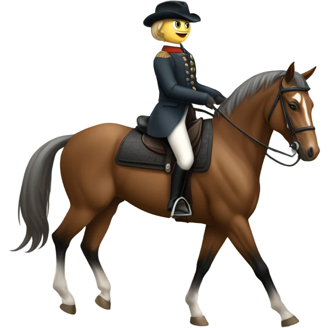 Saddle seat equitation  emoji
