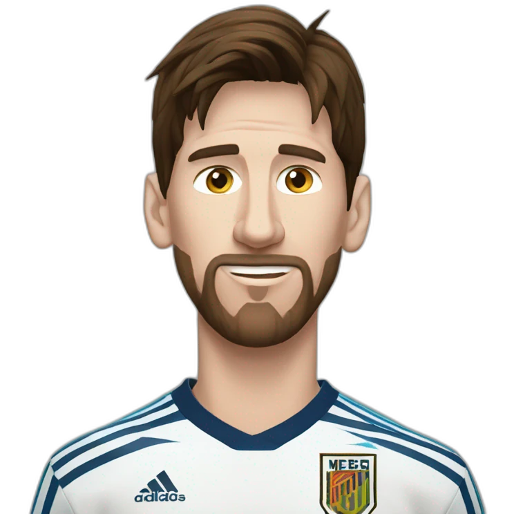 Lionel Messi world cup emoji