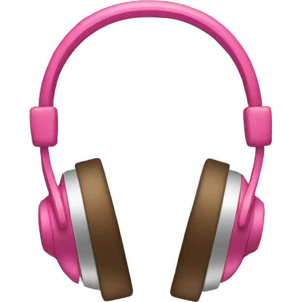 Headphones with bows emoji