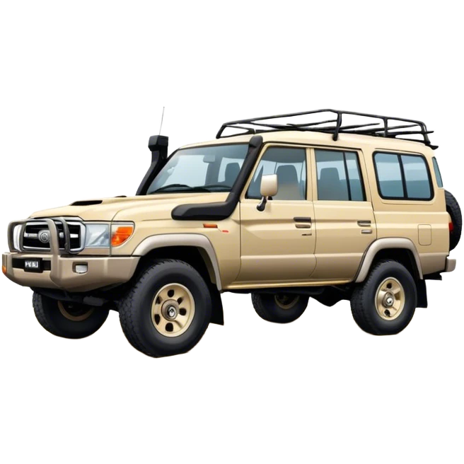 landcruiser 79 series - Toyota (Model Year: 2008) (Iconic colour: sand) emoji
