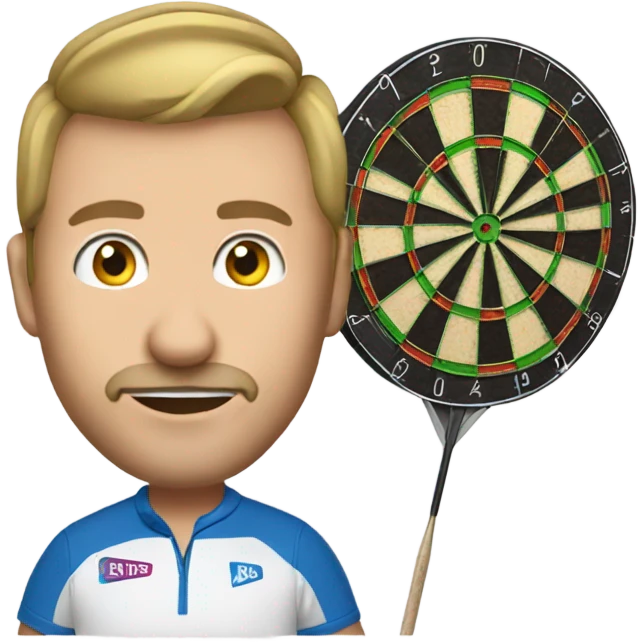 Darts player  emoji