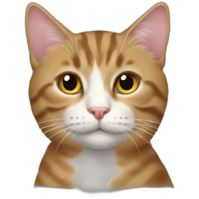 Cat heart emoji