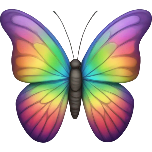 Rainbow Butterfly emoji