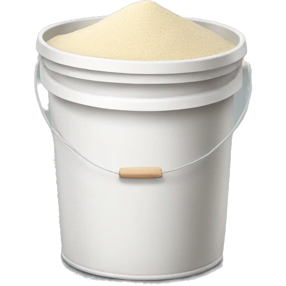 Container of flour  emoji