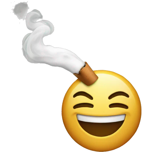 good smoke emoji