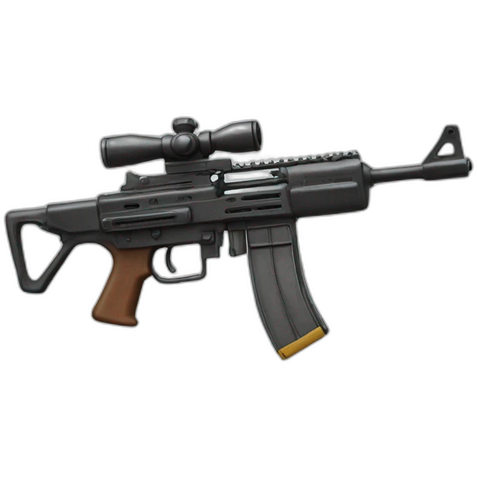 rambo machine gun emoji