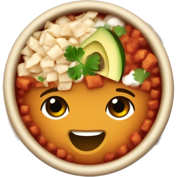 Mexican bowl of menudo emoji