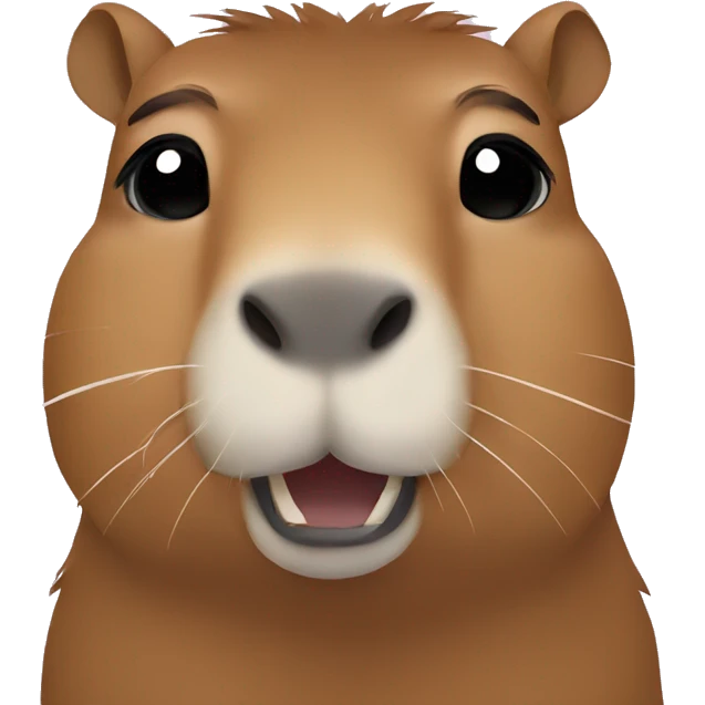 Capybara emoji