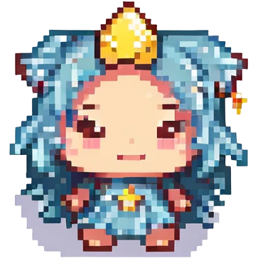 winking chibi star emoji