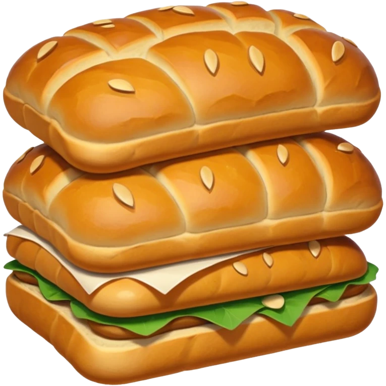 types of bread together emoji