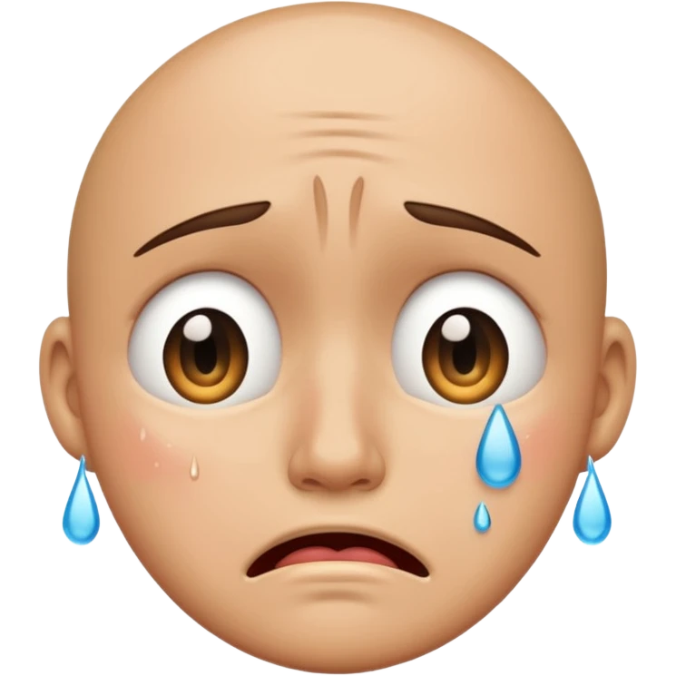 crying face emoji
