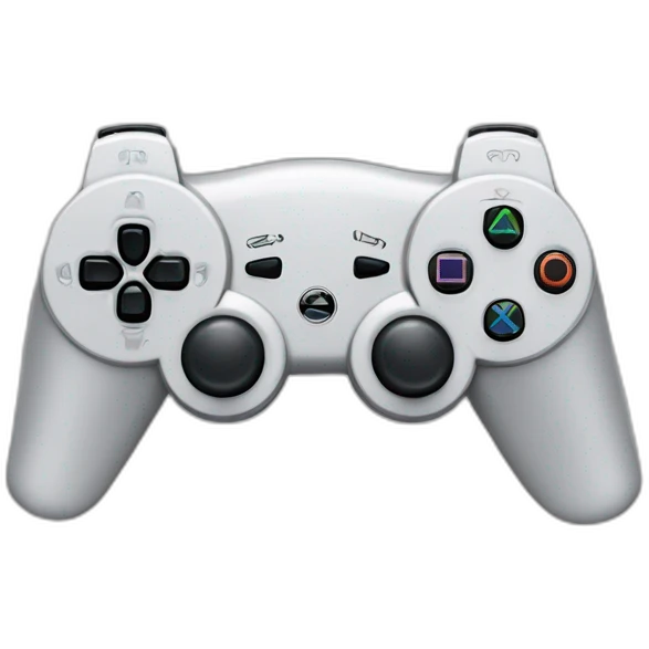 Play station one controller emoji