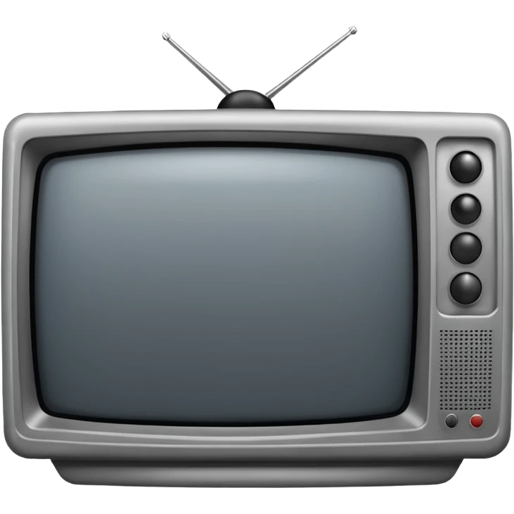 tv with satic on it emoji