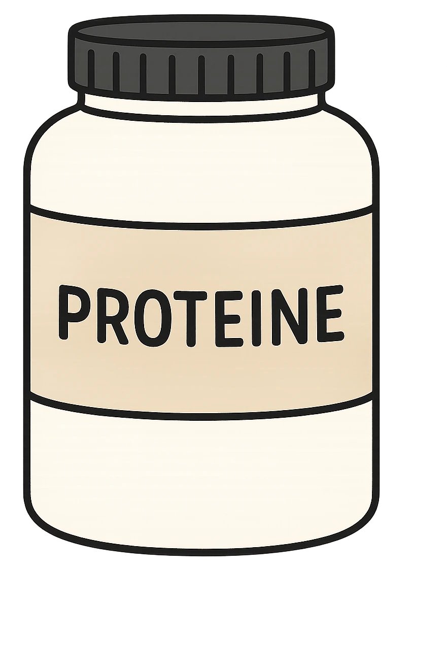 Contenitore di Proteine in italiano emoji