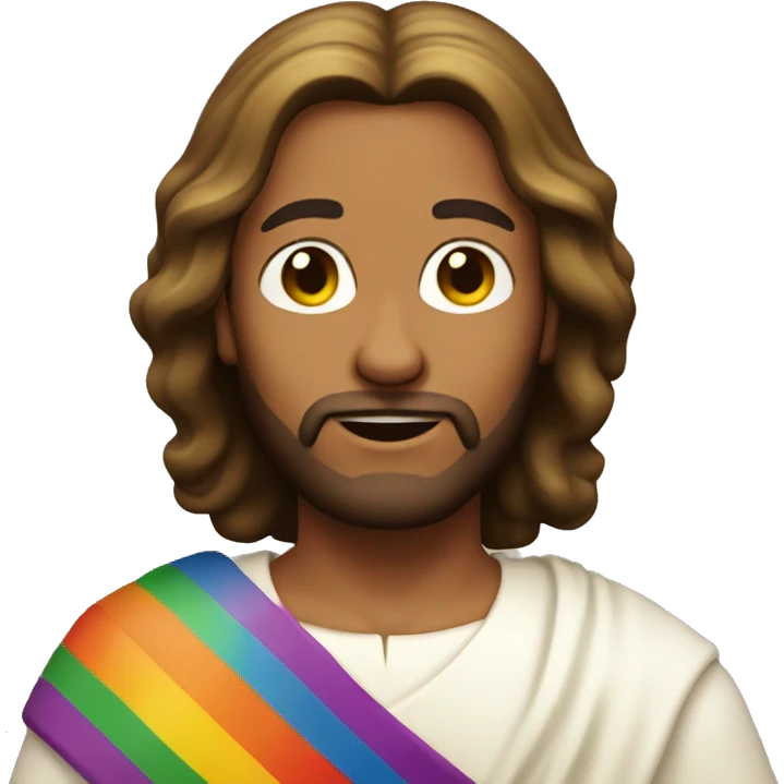 Gay Jesus emoji