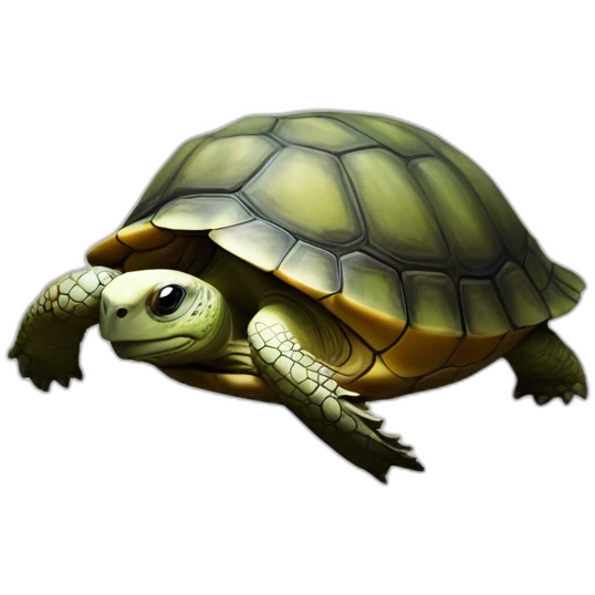 macron sur une tortue emoji