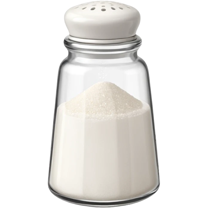 a salt shaker sprinkling salt emoji