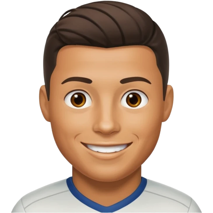 Ronaldo 2008 smiling  emoji