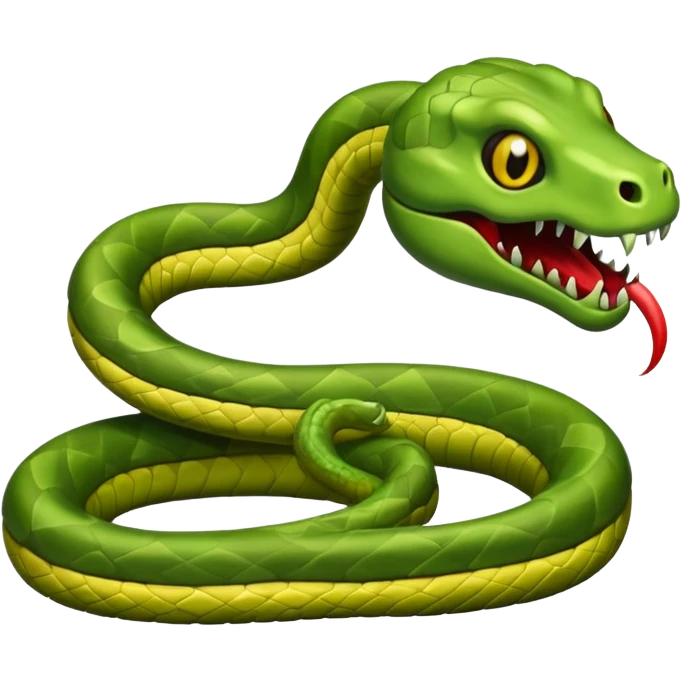 Zombie snake emoji