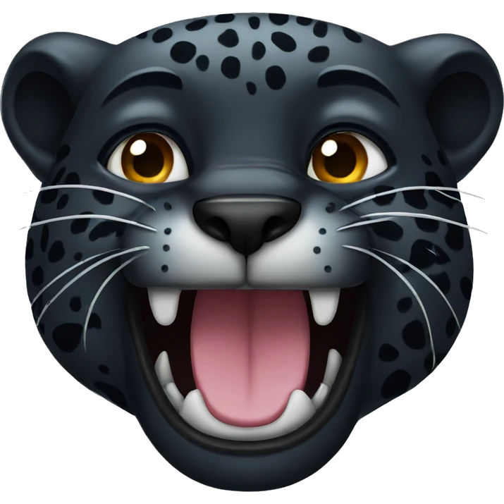 black jaguar crying emoji