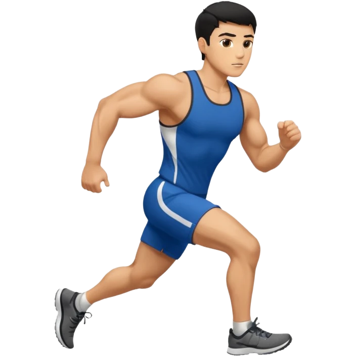 man running in sportswear emoji