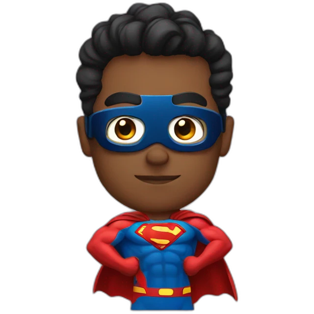 Super man emoji