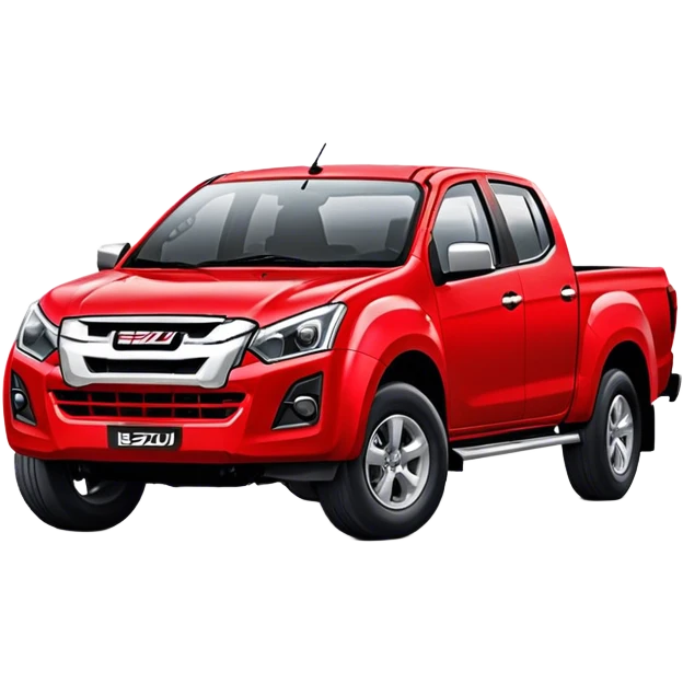 Isuzu D-MAX - Isuzu (Model Year: 2024) (Iconic colour: Red) emoji