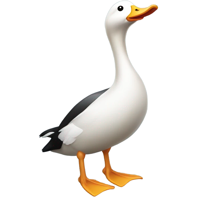 Runner duck  emoji
