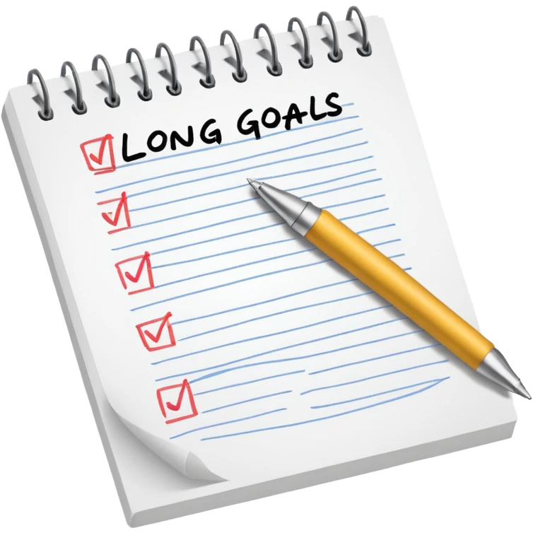 long-term goals  emoji
