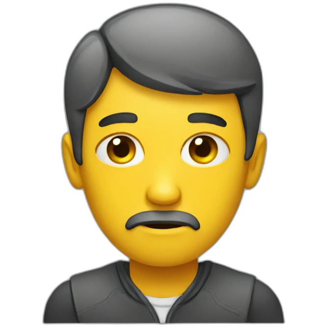 sad programmer emoji