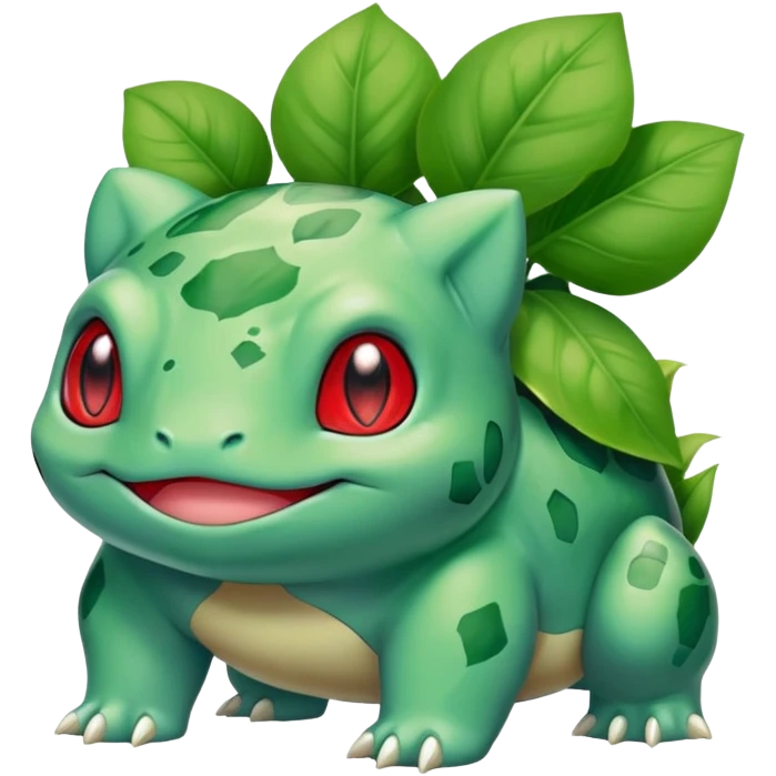 Bulbasaur from Pokemon emoji