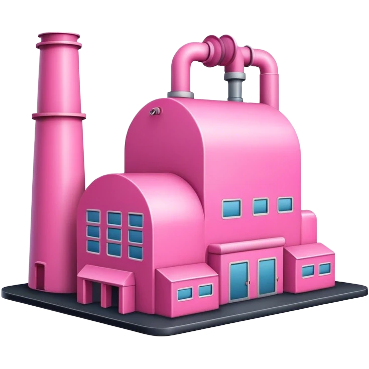 pink factory emoji