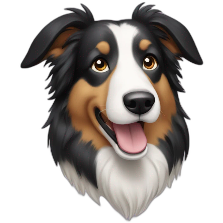 lassie collie emoji