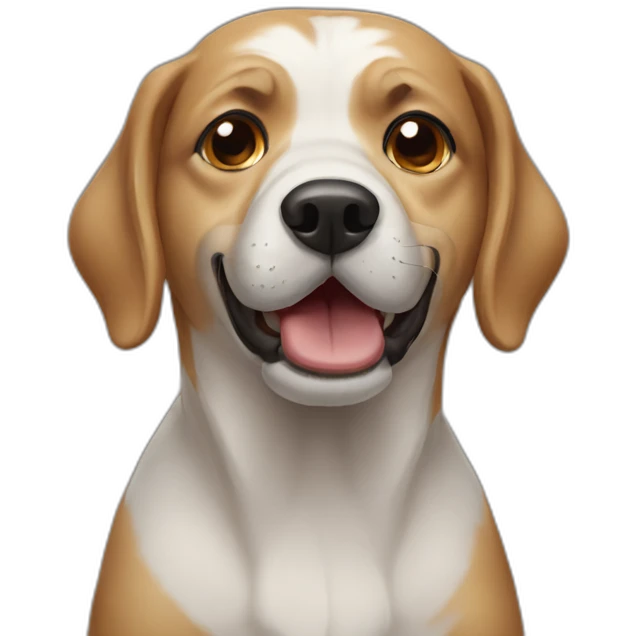 blind dog emoji