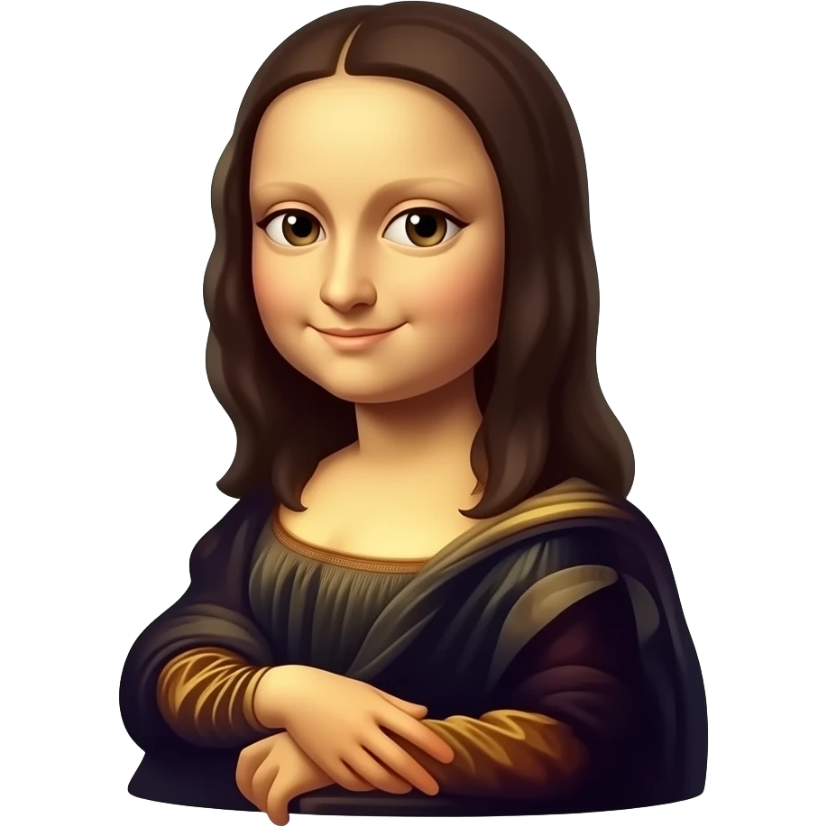 La mona lisa emoji