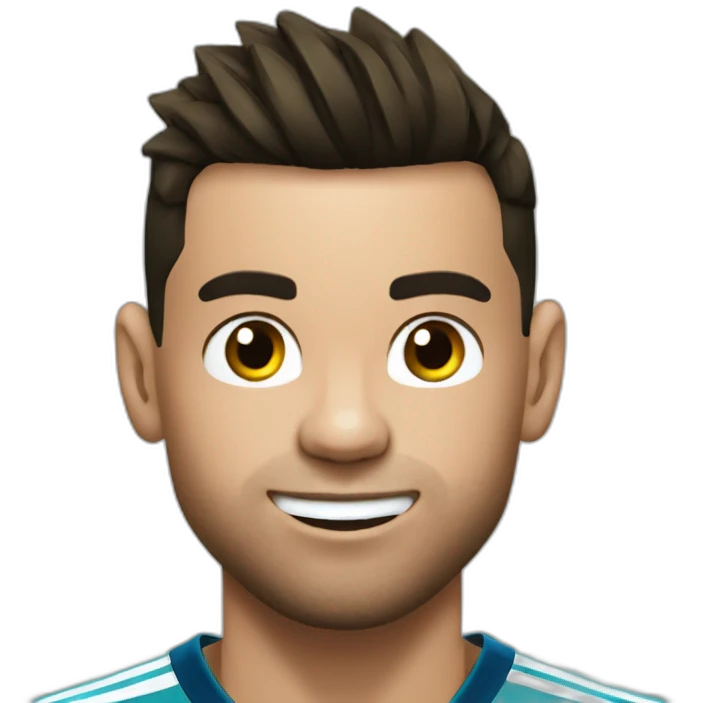 Ronaldo sur Messi emoji