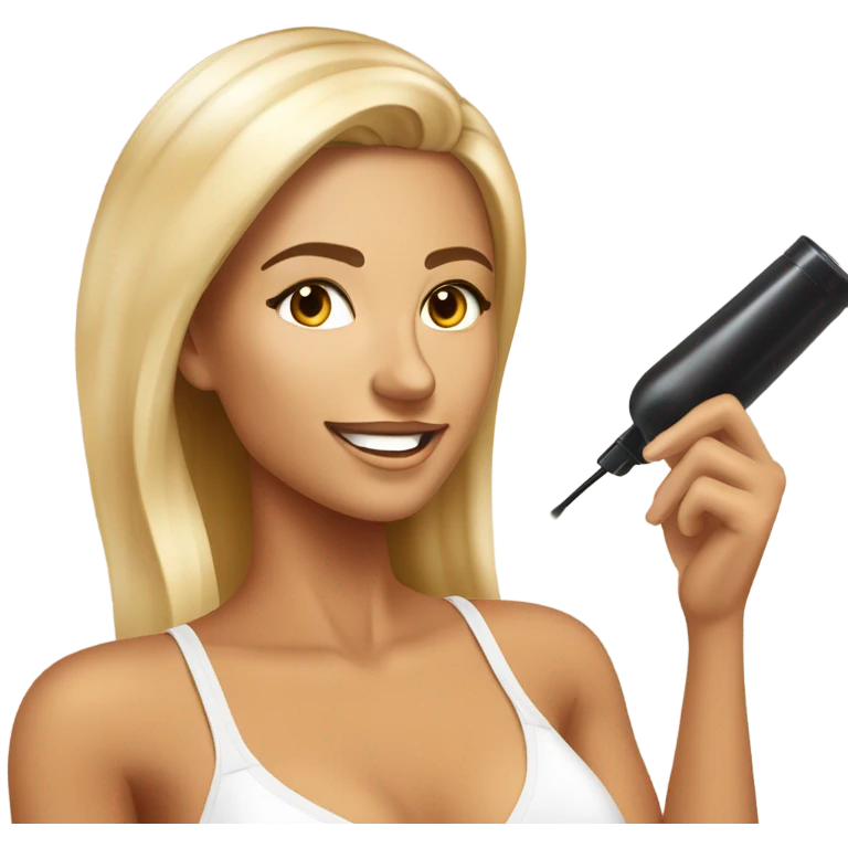 Master of spray tanning emoji