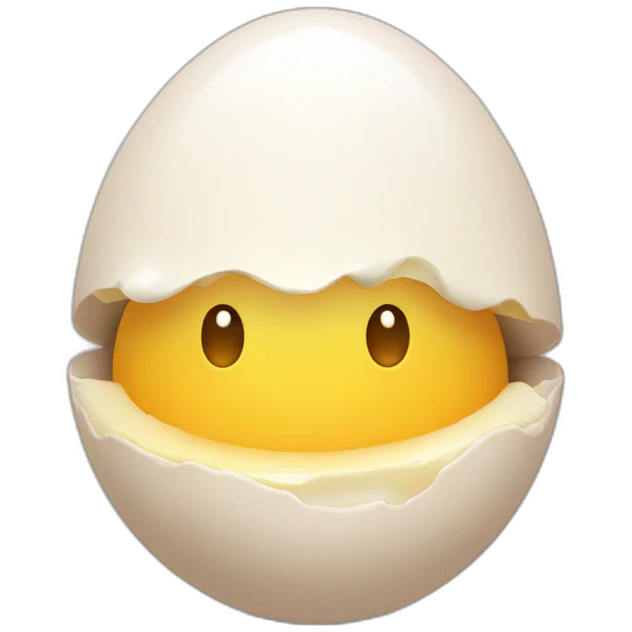 Eggs toungue emoji