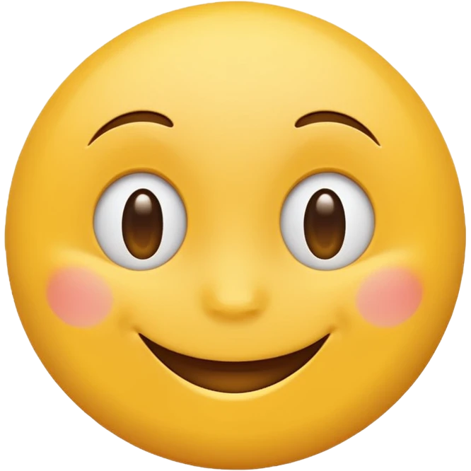 simple happy face emoji