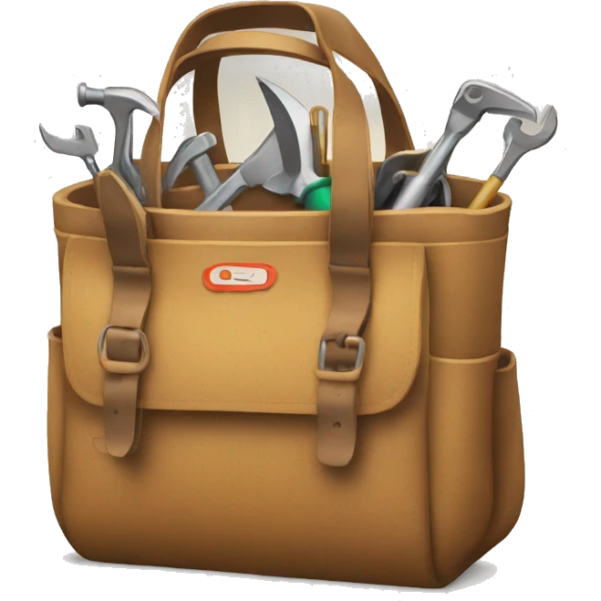 Emoji of tools bag emoji