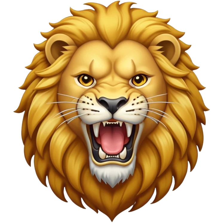roaring lion emoji